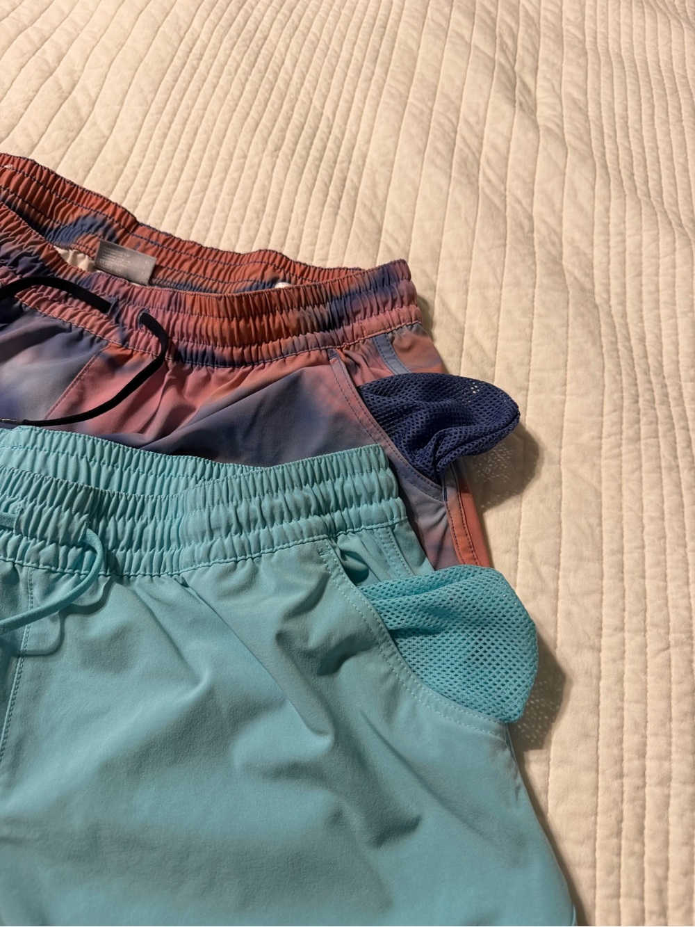 Columbia Sandy River Shorts | Lot-2 | Large | Blue & Pink Print Hiking Trail - Picture 5 of 7